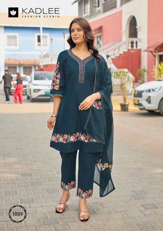 Kadlee aamira 3pcs wholesale kurti in jugsalai